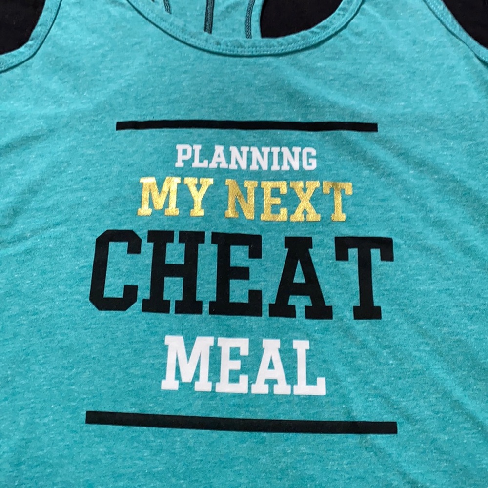 Teal Workout Tee